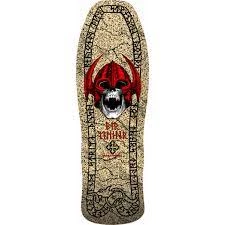 Ghost Long Board DECKS Powell Peralta Welinder Classic Skateboard Deck Natural - 9.62 X 29.75