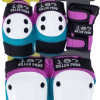 Ghost Long Board 187 Killer Pads Super 6 Pack, Pink Teal HELMETS & PADS