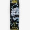 Ghost Long Board Diamond Supply Co. X Ozzy Osbourne Skateboard Deck Mad Lightning Black 8.25"