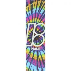 Ghost Long Board Plan B Skateboards Jessup Deep Dye Tie Dye Griptape - 9" X 33"