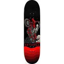 Ghost Long Board Powell Peralta Pro Ben Hatchell Moto Skateboard Deck - Shape 249 - 8.5 X 32.08 DECKS