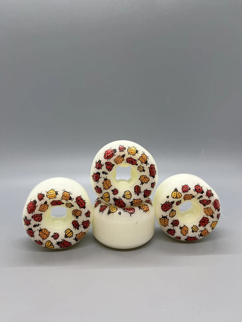 Ghost Long Board OJ - Boserio Ladybugs Original White Wheels (60mm)