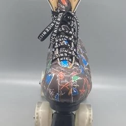 Ghost Long Board Graffiti Roller Skates