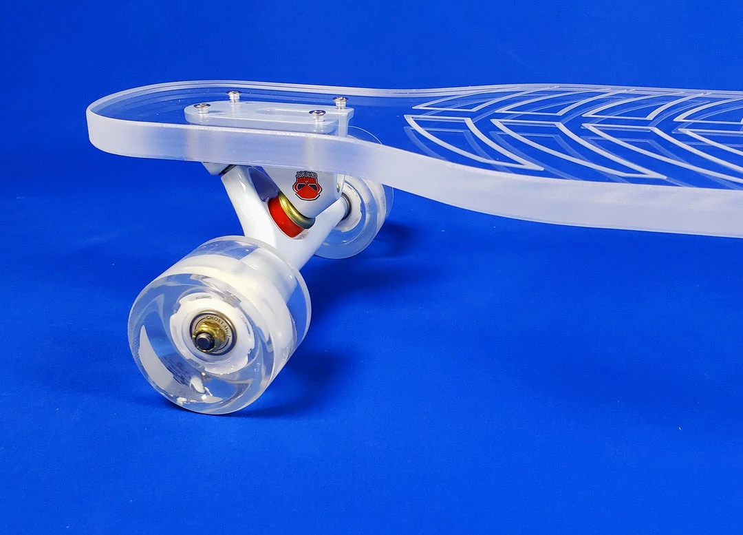 Ghost Long Board Fishbone CLEAR COMPLETES