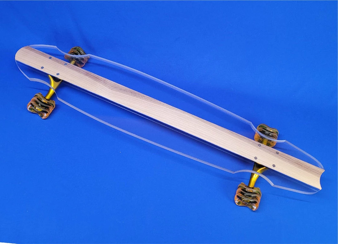 Ghost Long Board 40" Wheel Cut Woody