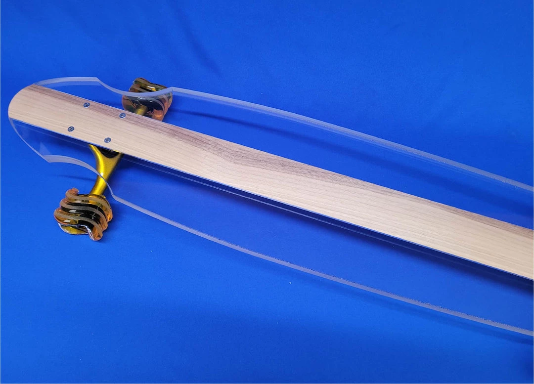 Ghost Long Board 40" Wheel Cut Woody