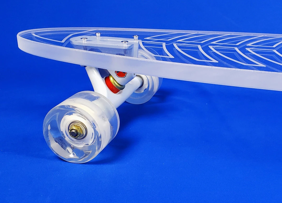 Ghost Long Board Fishbone CLEAR COMPLETES
