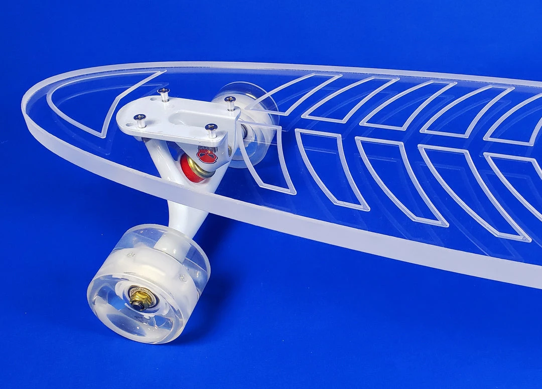 Ghost Long Board Fishbone CLEAR COMPLETES