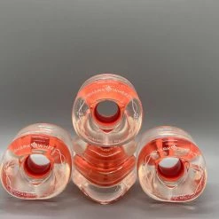 Ghost Long Board Shark Wheels 60mm, Clear Orange