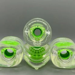Ghost Long Board Shark Wheels 72mm, Clear Green LONGBOARD
