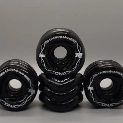Ghost Long Board LONGBOARD Shark Wheels 72mm, Black