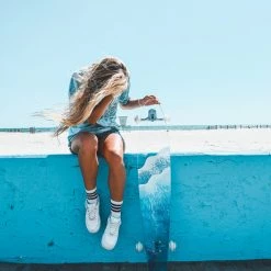 Ghost Long Board CLEAR COMPLETES Grace Bell Wave Resin Artist Board