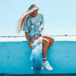 Ghost Long Board CLEAR COMPLETES Grace Bell Wave Resin Artist Board