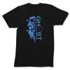 Ghost Long Board Ghost GeoSkull, Black TEE SHIRTS
