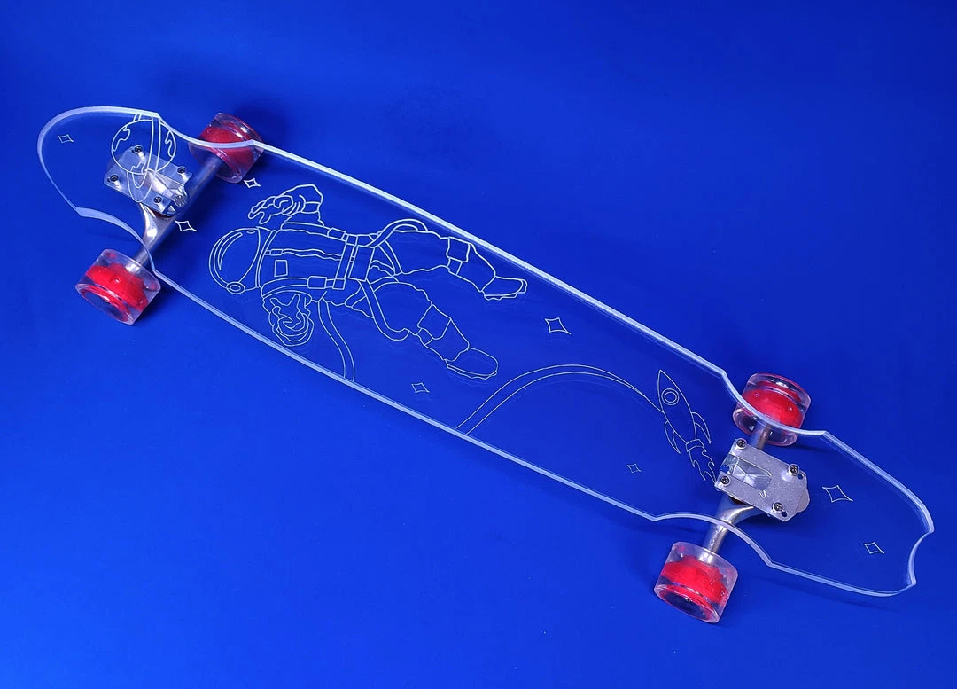 Ghost Long Board CLEAR COMPLETES Astronaut