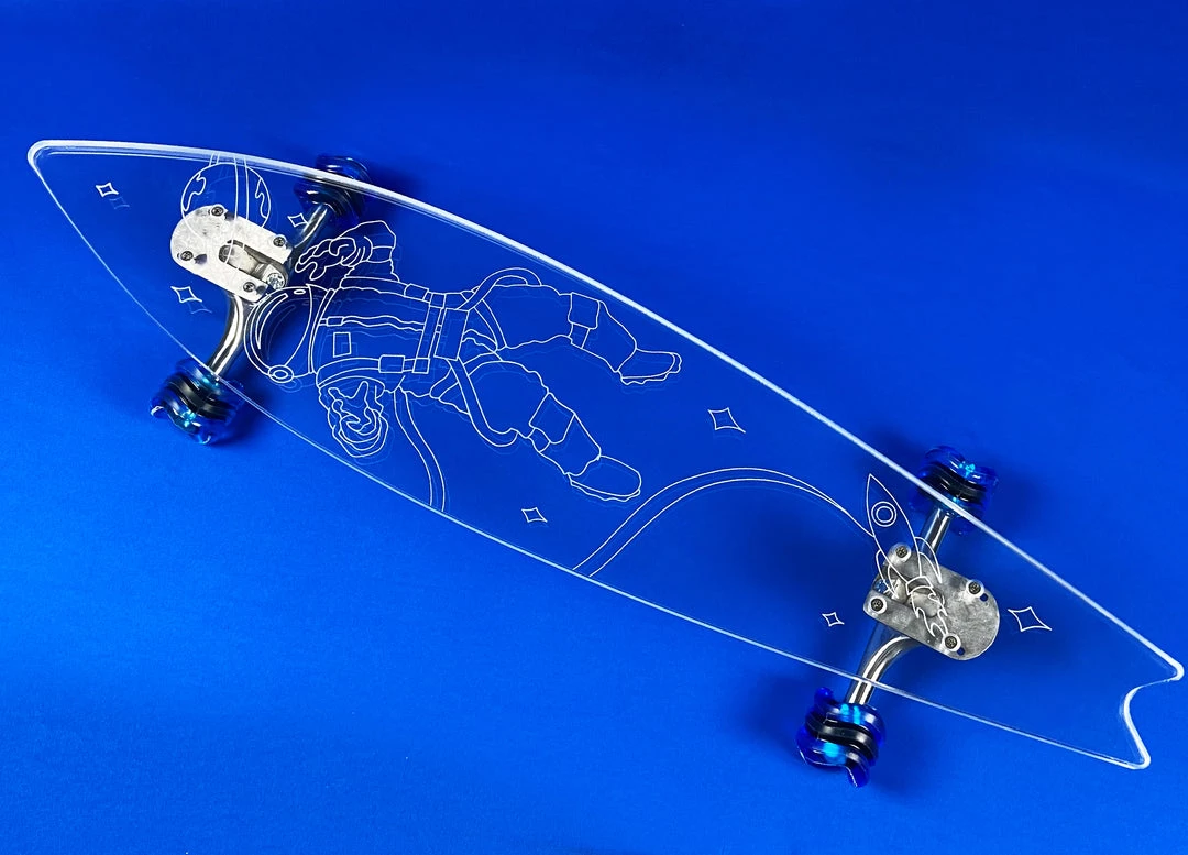 Ghost Long Board CLEAR COMPLETES Astronaut