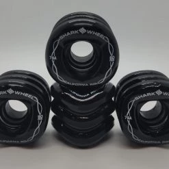 Ghost Long Board Shark Wheels 60mm, Black LONGBOARD
