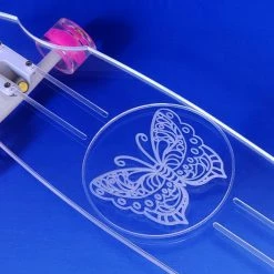 Ghost Long Board Butterfly CLEAR COMPLETES