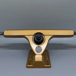 Ghost Long Board Caliber II 184mm 44° Trucks, Satin Gold