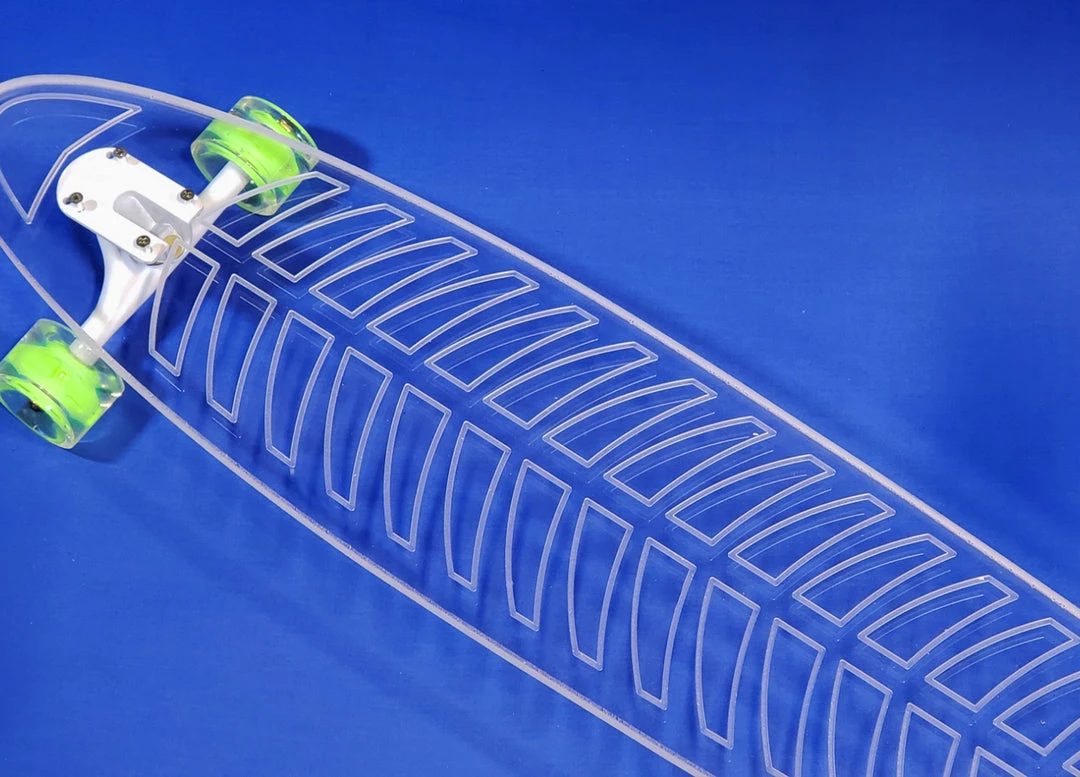 Ghost Long Board Fishbone CLEAR COMPLETES