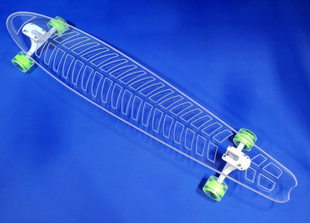 Ghost Long Board Fishbone CLEAR COMPLETES