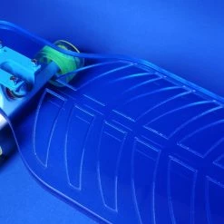 Ghost Long Board CLEAR BLUE COMPLETES Blue Fishbone