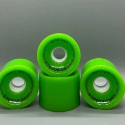 Ghost Long Board Neon Green Wheels 70MM (4)