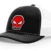 Ghost Long Board HATS & BEANIES Red Skull On Black