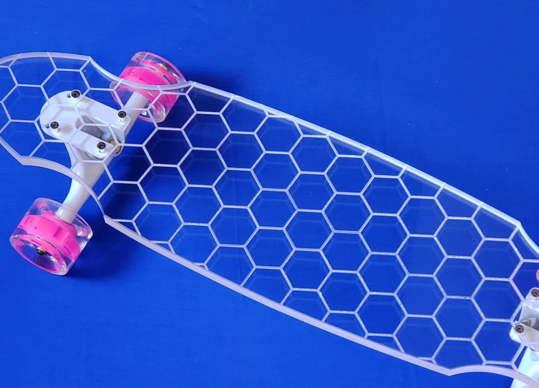 Ghost Long Board Hexagon