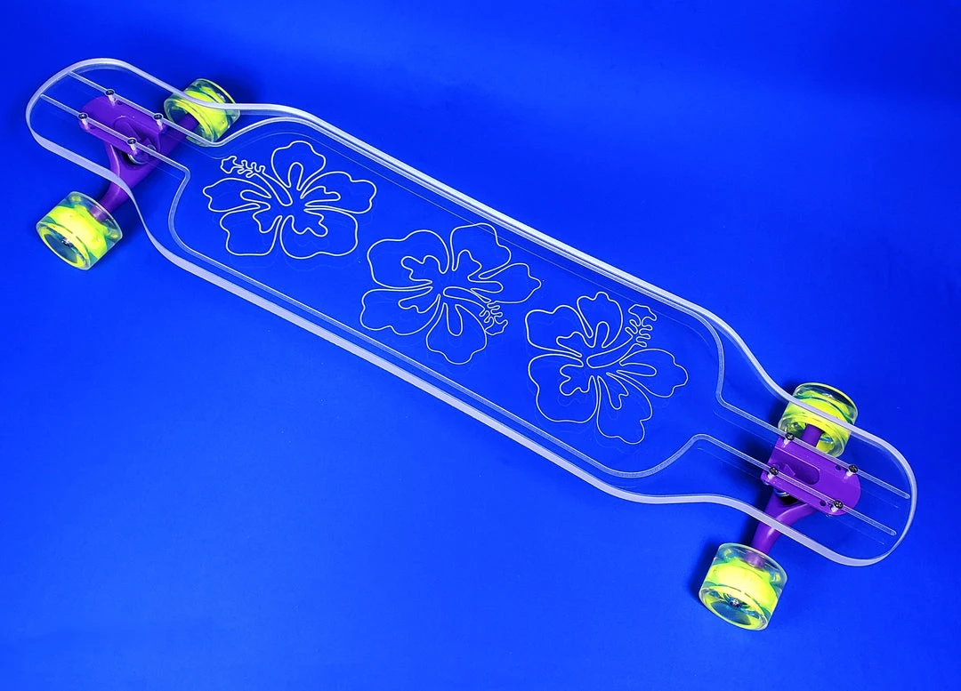 Ghost Long Board Hibiscus