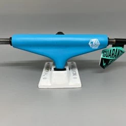 Ghost Long Board Industrial Blue White 4.75 Trucks
