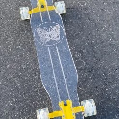 Ghost Long Board Butterfly CLEAR COMPLETES