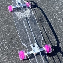 Ghost Long Board Butterfly CLEAR COMPLETES