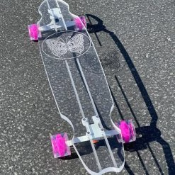 Ghost Long Board Butterfly CLEAR COMPLETES