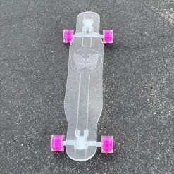 Ghost Long Board Butterfly CLEAR COMPLETES