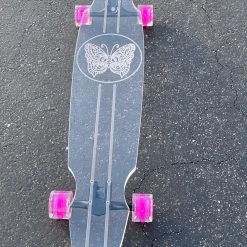 Ghost Long Board Butterfly CLEAR COMPLETES