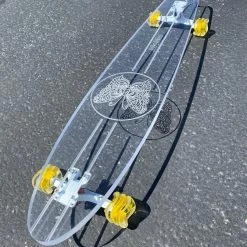 Ghost Long Board Butterfly CLEAR COMPLETES