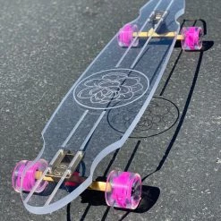 Ghost Long Board CLEAR COMPLETES Succulent