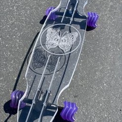 Ghost Long Board Butterfly CLEAR COMPLETES
