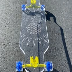 Ghost Long Board CLEAR COMPLETES Pineapple Board