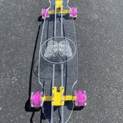 Ghost Long Board Butterfly CLEAR COMPLETES