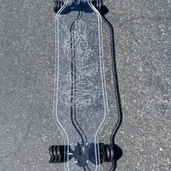 Ghost Long Board Skeleton Rose