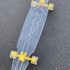 Ghost Long Board Jelly Fish CLEAR COMPLETES