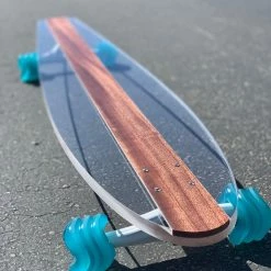 Ghost Long Board CLEAR COMPLETES Riptide Ghost Woody