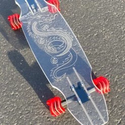 Ghost Long Board CLEAR COMPLETES Dragon
