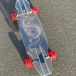 Ghost Long Board CLEAR COMPLETES Dragon