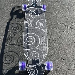 Ghost Long Board Swirl