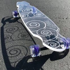 Ghost Long Board Swirl