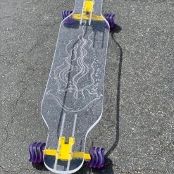 Ghost Long Board Jelly Fish CLEAR COMPLETES