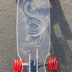 Ghost Long Board CLEAR COMPLETES Dragon